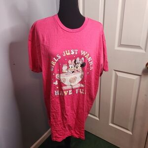 Girls Just Wanna Have Fun Gildan Heavy Cotton Womens Size XL